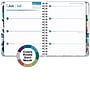 2026-2027 Excello Brands 8.5" x 11" Academic Weekly & Monthly Planner, Paperboard Cover, Blue Bloom (FSHN-AY26-8511-02)~#|#~4299BD64-FEA4-4C71-BFEA60E2911E3DB8_sc7