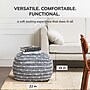 Anji Mountain Malibu Fabric Rectangular Pouf Ottoman (AMBPF074-2014)~#|#~429F40B4-3DA5-4C0B-8D63C8892E019FED_sc7