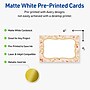 Avery Gold-Pink Berries Matte Blank Card, White, 20/Pack (S00-FGK)~#|#~42A22E07-4EC5-4A38-A6AD7064F11B4144_sc7