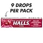 Halls Mentho-Lyptus Cough & Sore Throat Lozenges, Cherry, 9 Pieces/Pack, 20 Packs/Box (AMC62476)~#|#~42A2B295-A5AC-44BA-9F02472F5302AB92_sc7