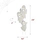 Haunted Hill Farm 2.7-Ft. LED Metal Ghost Decoration, Indoor & Covered Outdoor, Battery Operated, White (HHMT032GHOST-WHT)~#|#~42A643FD-B851-4F38-8BCC92A87DA39F91_sc7