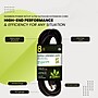 GoGreen Power 8' Indoor/Outdoor Extension Cord, 16 AWG, Black (GG-13708BK)~#|#~42AB9C71-94BB-4C12-8F97A0389566E22B_sc7
