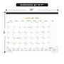 2026 Blueline Classic Gold 22" x 17" Monthly Desk Pad Calendar, Classic Gold (C199003)~#|#~42ADCF9A-191B-47B5-8E5090523D321341_sc7