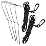 National Tree Company 12' Inflatable Halloween Ghost Arch, 7 White LED Lights- UL (MZ17-HLN2066360)~#|#~42AEB42C-1862-4437-A6602A42967D1E13_sc7