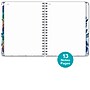 2026-2027 Excello Brands 8.5" x 11" Academic Weekly & Monthly Planner, Paperboard Cover, Blue Bloom (FSHN-AY26-8511-02)~#|#~42B14363-A373-4D1E-83AE5E96DCB05BCC_sc7
