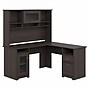 Bush Furniture Cabot 60"W L Shaped Computer Desk with Hutch and Storage, Heather Gray (CAB001HRG)~#|#~42B86C2E-7635-42FA-898F90C11D4B3C34_sc7