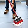 Libman Dual-Surface 10" Scrub Brush & 60" Handle, Steel Handle, Red, 6/Carton (0532)~#|#~42BCBF05-2F98-4352-A7FDB3FC12339066_sc7