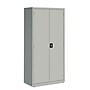 OIF 72"H Steel Storage Cabinet with 5 Shelves, Light Gray (CM7218LG)~#|#~42BF8AD1-7E42-40CD-8CBF80B543F56EA4_sc7