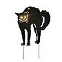 Haunted Hill Farm 3-Ft. Metal Black Cat Decoration with LED Eyes, Indoor & Covered Outdoor, Battery Operated (HHMT036CAT-BLK)~#|#~42C97A58-4BBC-4F3F-AE1F00C42E63A382_sc7