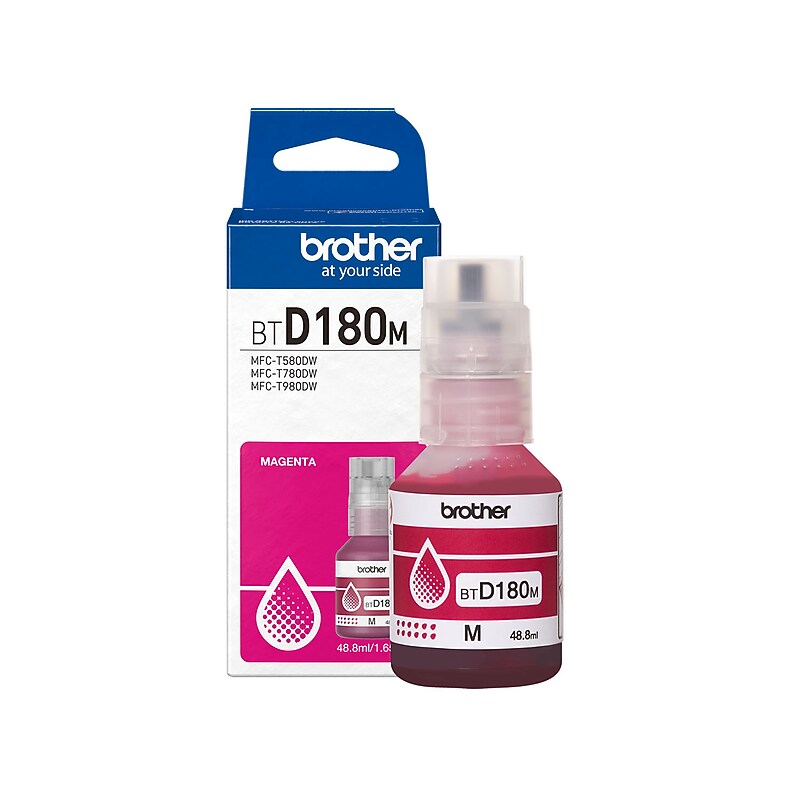 Brother BTD180 Magenta High Yield Ink Cartridge (BTD180MS) image 1