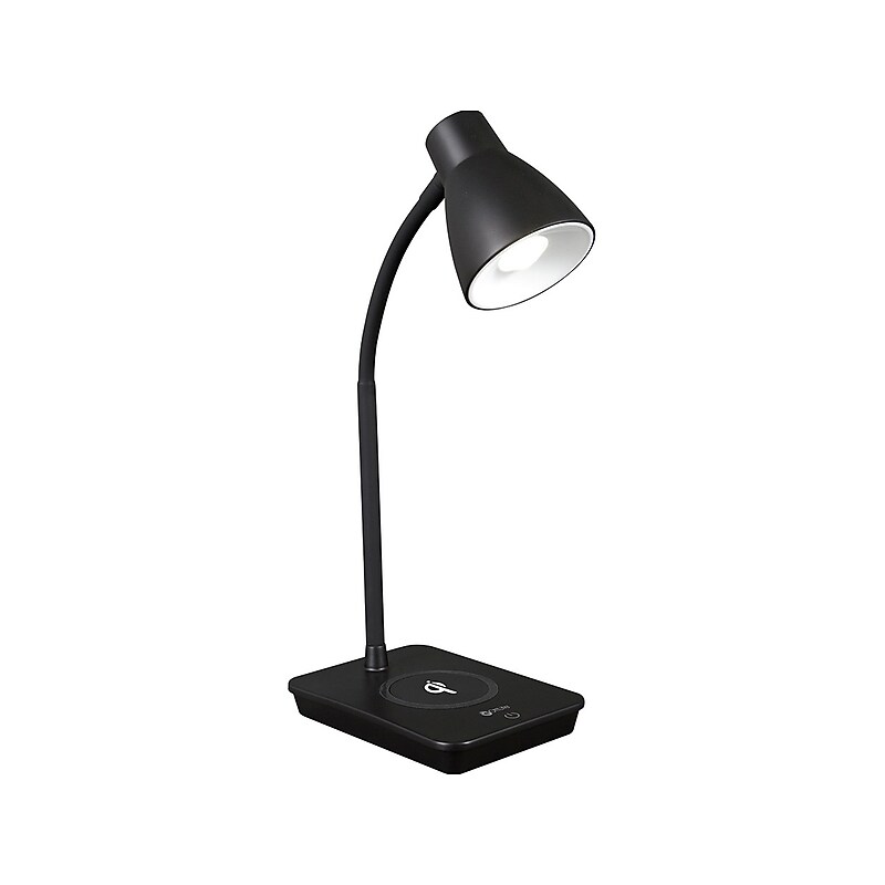 OttLite Wellness Infuse LED Desk Lamp, 15.5", Black (CSA26KUQ-SHPR) image 1