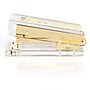 Swingline Acrylic Reduced-Effort Desktop Stapler, 20-Sheet Capacity, Clear/Gold (S700000A)~#|#~42D33B87-2621-4ECF-ACE5F4C66C039FB9_sc7