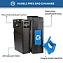 Commercial Zone Avante Polyethylene Recycling Container, 30-Gallon, Black (7873N104A)~#|#~42D43435-F61E-48C7-BFF0BEA4963E9BA7_sc7