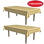 Beistle Plaid Tablecovers, Beige/Cream, 2/Pack (99113)~#|#~42D9AB4F-A860-4246-B6C7601136F3EF04_sc7