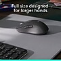 Logitech Signature M650 L Wireless Ergonomic Optical Mouse, Graphite (910-006231)~#|#~42E2204D-14B4-47BA-A4C042819BF3DA57_sc7