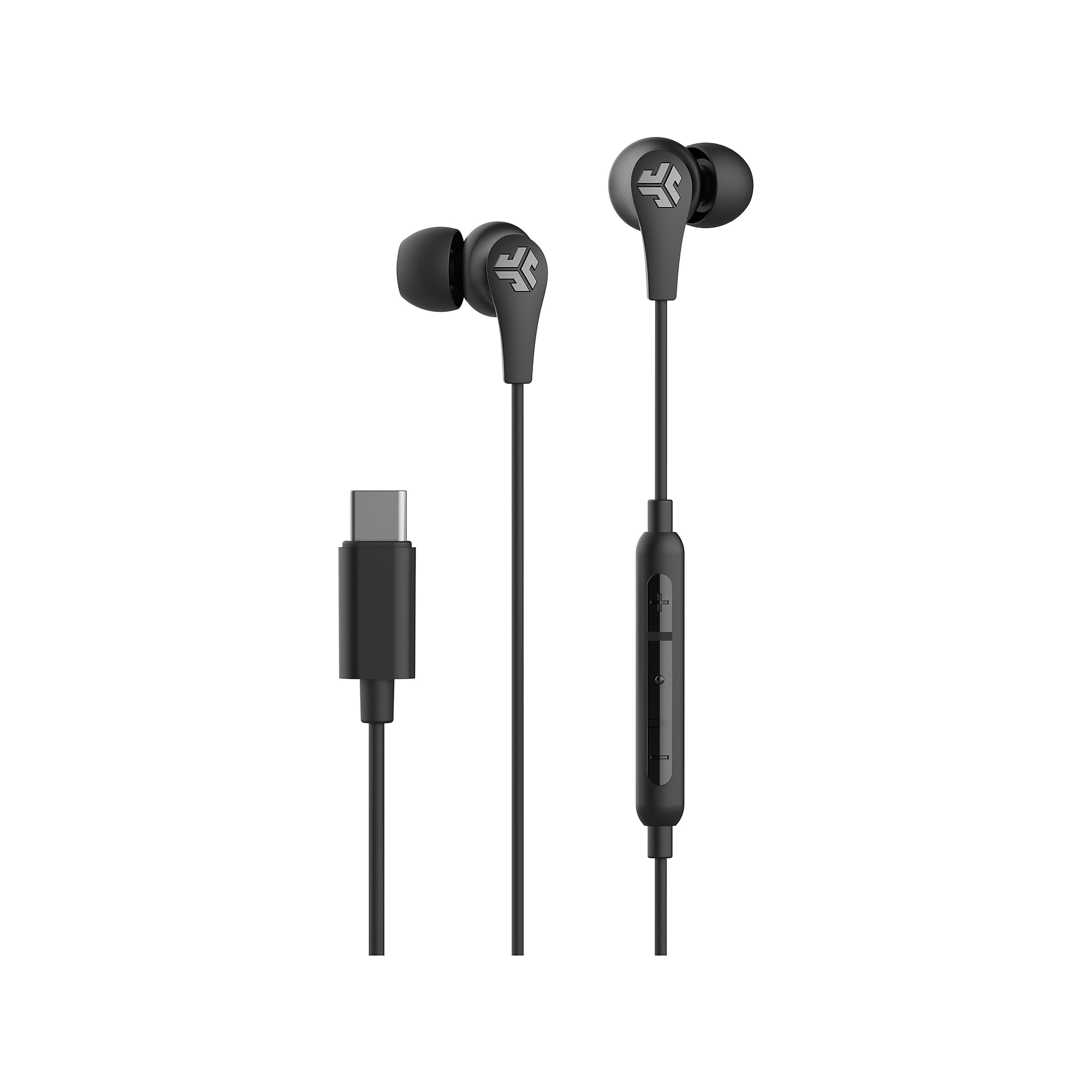 JLab JBuds Pro Wired Ambient Sound Earbuds, Black (EPROTPCRBLK123) Sansujyuku sansujyuku.com