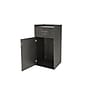 Alpine Industries Wood Trash Can, 40 Gallon, Black (476-BLK)~#|#~42E81136-0B4B-4E4B-B129FE81FBE97B45_sc7