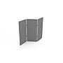 Versare Acoustic Panel, 72"H x 31"W, Dark Gray Fabric (DSAPK631VXDGV-1)~#|#~42ED9D4F-7B51-47CB-ABE9ED9976A42410_sc7
