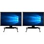 Allsop The Metal Art Jr. Monitor Stand, Pearl Black, 2/Pack (31958)~#|#~42F07155-CCD1-42E1-9853C0E74C43EB95_sc7