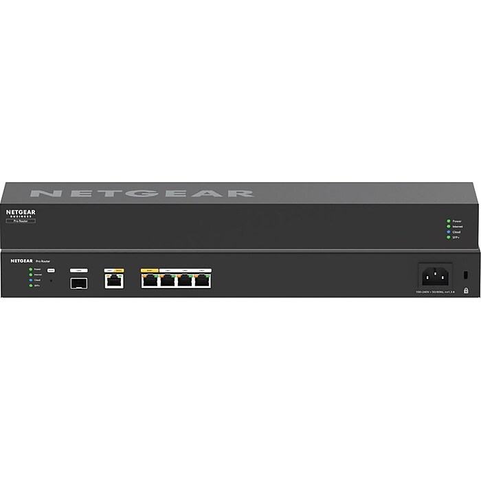 Netgear Dual-WAN Pro 11800Mbps Router, Black (PR60X-100NAS) | Staples