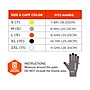 Ergodyne ProFlex 922CR Nitrile Cut-Resistant Gloves, XL, A3 Cut Level, Gray (17093)~#|#~42F2309B-4BFB-4A2E-9BCC143DD99ECDBA_sc7