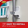Command Large Broom Gripper, 4 lb., White/Gray (17007-ES)~#|#~42F266E8-078F-42F5-90867B8C81A5C5BE_sc7