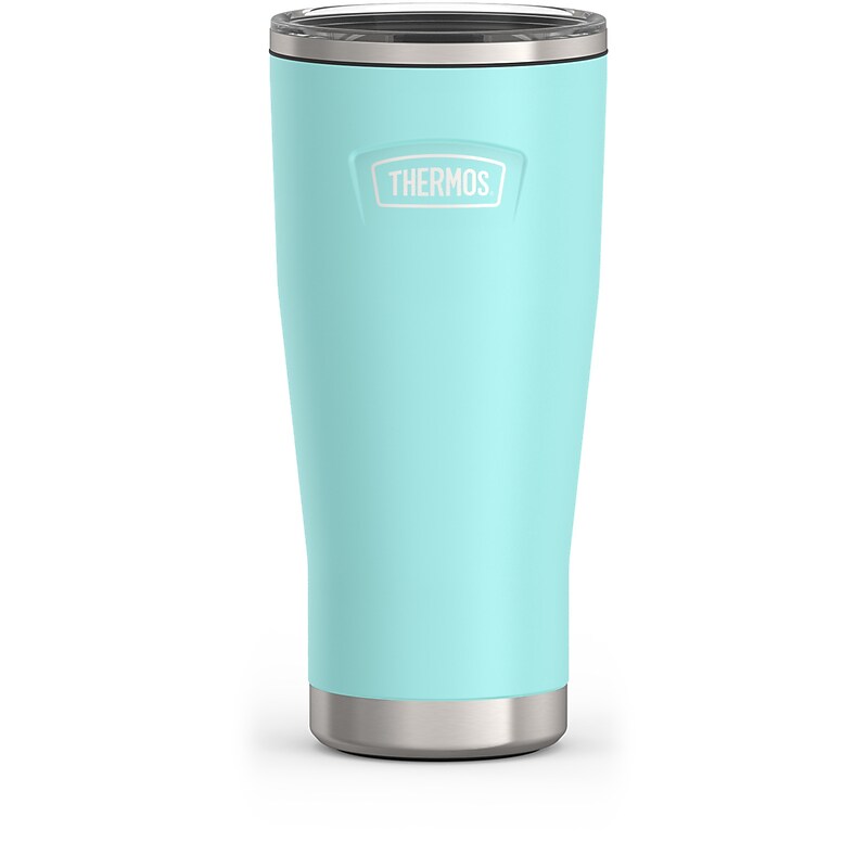 Thermos Icon Stainless Steel Vacuum Insulated Tumbler with Slide Lock Lid, 24 oz., Sea Green (EAIS1124SG4) image 1