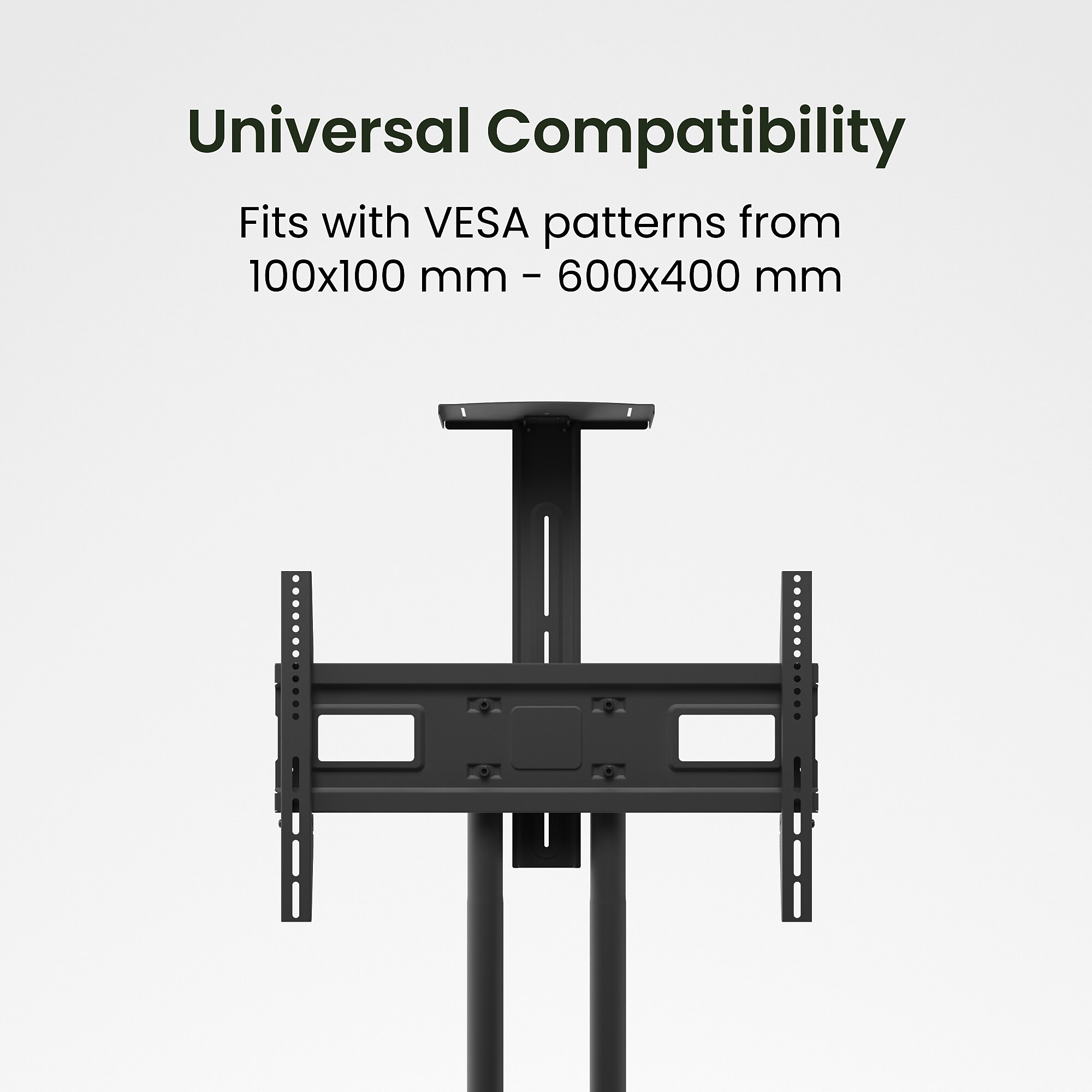 Kanto MTM70PL Height Adjustable Rolling TV Stand for 40″ – 70″ TVs and Interactive Displays, Black Sansujyuku sansujyuku.com