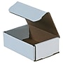6" x 4" x 2" Corrugated Mailers, White, 50/Bundle (M642)~#|#~42FCBC1B-A98E-4030-B8CD4CA6EB041FED_sc7