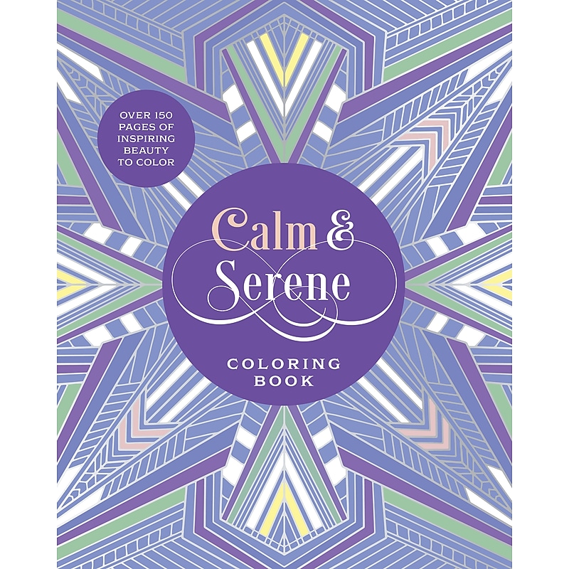 Calm & Serene Coloring Book, 150 Pages (9780785846574) image 1