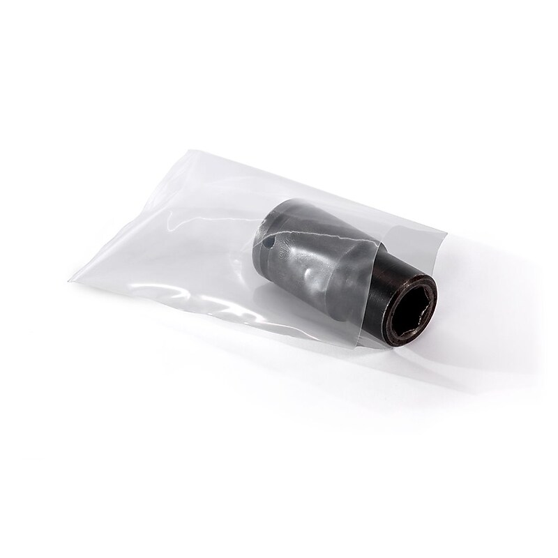 5" x 6" Layflat Poly Bags, 4 Mil, Clear, 1000/Carton (PB1081) image 1