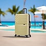 InUSA Aurum 29.92" Hardside Suitcase, 4-Wheeled Spinner, TSA Checkpoint Friendly, Champagne (IUAUR00L-CHA)~#|#~43012614-A13D-4452-92710D70C4D649FE_sc7