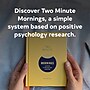 Chronicle Books Two Minute Mornings Hardcover Prompts Guided Journal, 5.1" x 6.55", 304 Pages (9781452163468)~#|#~4305273F-8311-462B-9089F16CC15A1108_sc7