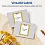 Avery Rectangle Multipurpose Labels, 4" x 3-1/3", White, 40/Pack (19479370469)~#|#~43081597-E448-432F-8659629C6C5BD679_sc7