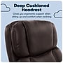 Serta Fairbanks Ergonomic Bonded Leather Executive Big & Tall Chair, 350 lb. Capacity, Chestnut (43675A)~#|#~430FF558-8FD4-4C09-8B43F38C504D1FEE_sc7