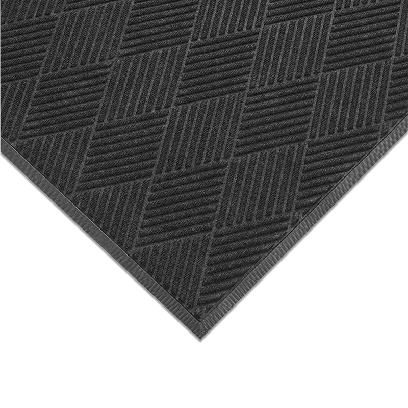 Coastwide Professional™ Commercial Wiper/Scraper Floor Mat, 4' x 6', Charcoal (CW23071) image 1