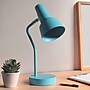 Simple Designs Sleek Essentials LED Desk Lamp, 15.2", Cyan Blue (LD1078-CYN)~#|#~43176241-39D9-42C6-AB13364A056BF95E_sc7