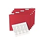 Avery Hanging File Folder Tab Inserts, 5-Tab, White, 100/Pack (11136)~#|#~4318B80B-7232-41C7-896F143056D3988D_sc7