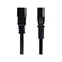 StarTech 1' C14 to C13 Power Cable, Male to Female, Black (8713-8100-POWER-CORD)~#|#~431A4394-4B63-452C-997E6E431D3B79E8_sc7