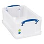 Really Useful Box 9.51 Quart Storage Box with Latching Lid, Plastic, Clear (9L CL)~#|#~431DFFA2-218A-42A5-97CEB12CD448C09E_sc7
