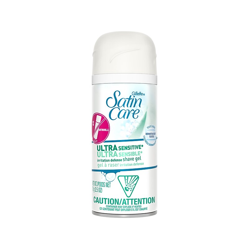 Gillette Satin Care Ultra Sensitive Shaving Gel (4740065378) image 1