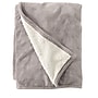 L.L.Bean Wicked Plush Sherpa Throw, Large, Woodsmoke (1000078533)~#|#~43236052-E68E-40B9-9578A72A9C7C251D_sc7