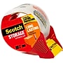 Scotch Long Lasting Storage Packing Tape with Dispenser, 1.88" x 38.2 yds., Clear (3651C/3650S-RD)~#|#~4323CD1B-CE64-4E50-9FB036B445F7C819_sc7