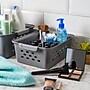 Iris Small Plastic Storage Baskets, Gray (500225)~#|#~4325EC0E-B1EF-4370-B3EEB21BC6338BB4_sc7