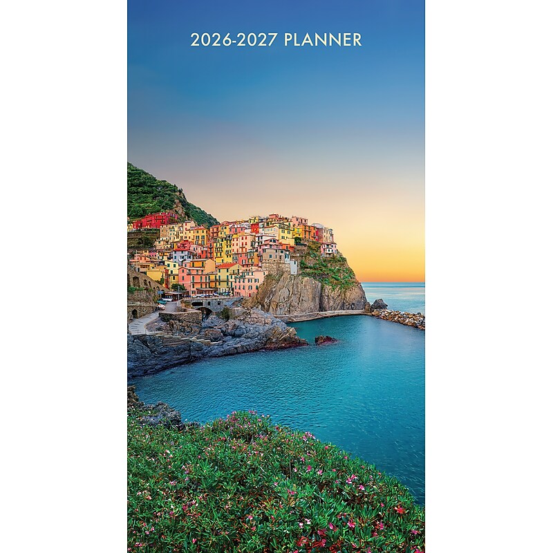 2026-2027 Willow Creek Italy 3.5" x 6.5" Monthly Planner Cover (56578X) image 1
