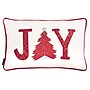 Safavieh Joy Tree Pillow, 12" X 20" (HOL4004A-1220)~#|#~432E744F-62AD-48BC-B798C409D1F235A7_sc7