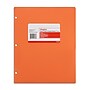 Staples 3-Hole Punched 2-Pocket Plastic Portfolio Folder, Orange (ST52804-CC)~#|#~433A9CA0-104C-4068-A1D8A97E92236578_sc7