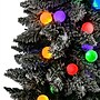 Nearly Natural 6.5-ft Flocked British Columbia Mountain Fir Artificial Christmas Tree in Decorative Planter (T1576)~#|#~43409296-6609-473B-A0E90C42253C30B6_sc7