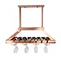 Elegant Designs 2 Light LED Overhead Wine Rack, Copper (WR1000-CPR)~#|#~4343D2A8-E05B-4738-AF8D0919CD118BB4_sc7