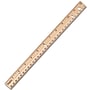 Staples 12" Wooden Imperial/Metric Ruler (51891)~#|#~43442334-7EDF-4746-9B21BA722FF95665_sc7